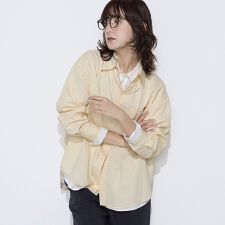 〔 +サイズ 〕 ソフトタイプライター シャツ