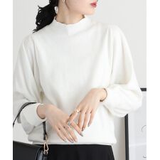 ハイネック バルーンスリーブ セーター