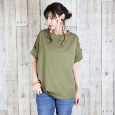 立体ドルマンスリーブTシャツ