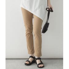 紐付きウエストゴムツイルパンツ