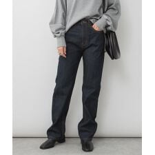 スリム ストレート デニム パンツ