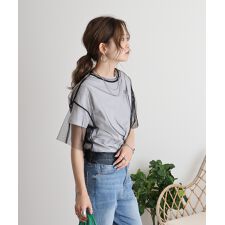 ロゴT&チュールTコンパクトアンサンブル