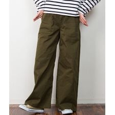 ウエストゴムストレッチベイカーパンツ