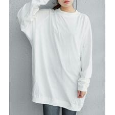 ジャングルジャロピー(JUNGLE JALOPY)のオーバーサイズ長袖ラグラントレーナー