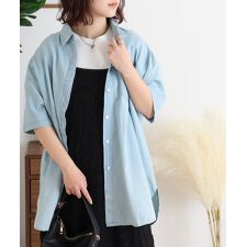 オーバーサイズデニムシャツ