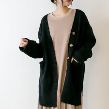 ジャングルジャロピー(JUNGLE JALOPY)のボリュームスリーブ前開きカーディガン