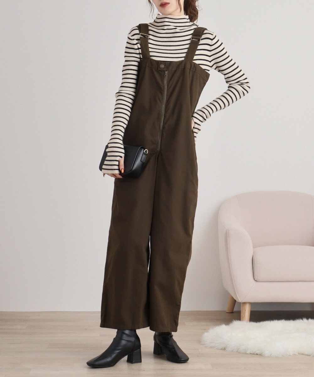 エステルシャーリングサロペット 他 おまとめ2点 Per sist ence サロペット オーバーオール ヘザーエステルツイル