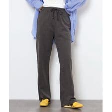 ミニ裏毛セミフレアパンツ