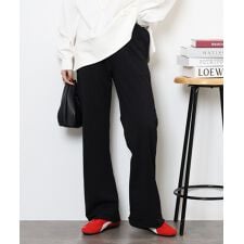 ミニ裏毛セミフレアパンツ