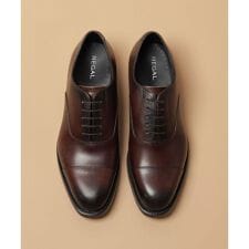 リーガル 01HL ストレートチップ ダークブラウン ビジネスシューズ