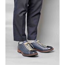 リーガル 60EL レースアップレザースニーカー ネイビー スニーカー