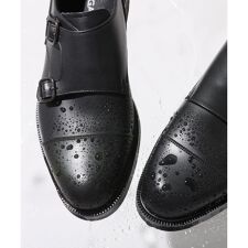 リーガル 37HL ダブルモンク GORE-TEX ブラック ビジネスシューズ