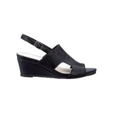 ビューフィット A61Y ウエッジサンダル ブラック サンダル