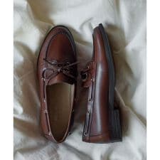 REGAL F83R デッキタイプローファー ブラウン カジュアルシューズ