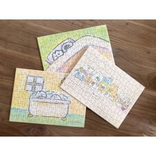 もくもくちゃん(MokMokchan)のもくもくちゃんパズル／あわあわで、にこにこ（MK085）