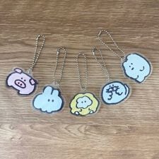 もくもくちゃん(MokMokchan)のもくもくちゃんのダイカットアクリルキーホルダー／もくもくちゃん（MK182）