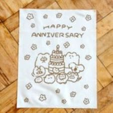 もくもくちゃん(MokMokchan)のアニバーサリータペストリー（MK335）