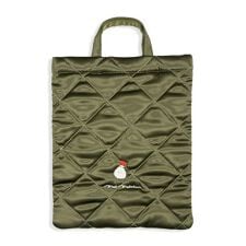 キルティングPCケースバック／カーキ（MK443）