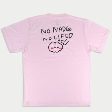 もくもくちゃん(MokMokchan)のNo Nadenade No Life Tee／ピンクL（MK488）