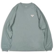 もくもくちゃん(MokMokchan)のぎゅっとなでウサワッペンロンtee／グリーンL（MK497）