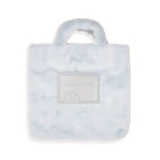 MK527　エコファーショルダースクエアバック／サックス