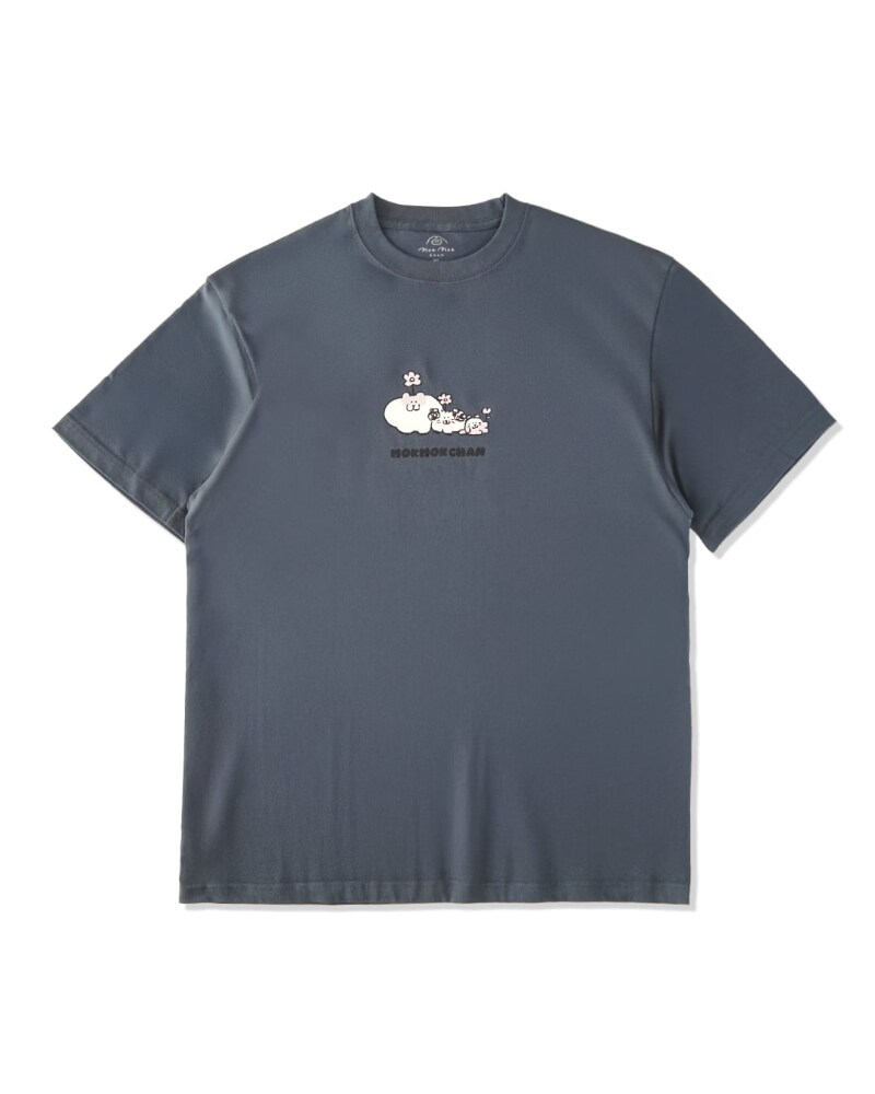 完売品  ラスト１点 大阪・関西万博ミャクミャク✕くまモン 仲良しTシャツ EXPO2025ミャクミャク【くまモン】半袖Tシャツウォーキング