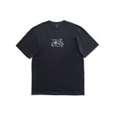 もくもくちゃん(MokMokchan)のMK587　kakkoii刺繍Tee／ブラックXL