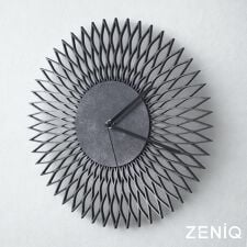 ゼニック(ZENiQ)のデザインクロック　オービット　【ゼニックシルバー】