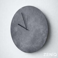 ゼニック(ZENiQ)のデザインクロック　ZEN　【ゼニックシルバー】