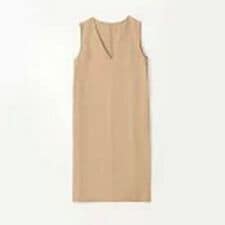 アイローズ ミラージュ(Airose Mirage)のレディース Vネック ロングワンピース マキシ丈 バックスリット 着痩せ 春秋冬 アイローズ