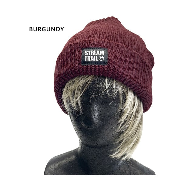 [�}���C]AM BEANIE (�A�[�~�[ �r�[�j�[)/�X�g���[���g���C���iSTREAM TRAIL�j BURGUNDY