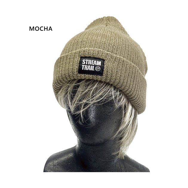 [�}���C]AM BEANIE (�A�[�~�[ �r�[�j�[)/�X�g���[���g���C���iSTREAM TRAIL�j MOCHA