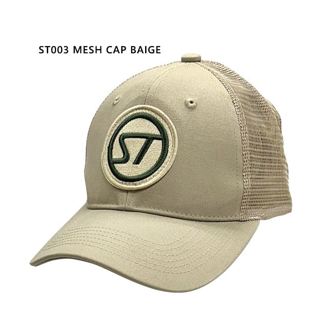 [�}���C]ST00 MESH CAP (ST00 ���b�V���L���b�v)/�X�g���[���g���C���iSTREAM TRAIL�j ST003 MESH CAP BEIGE