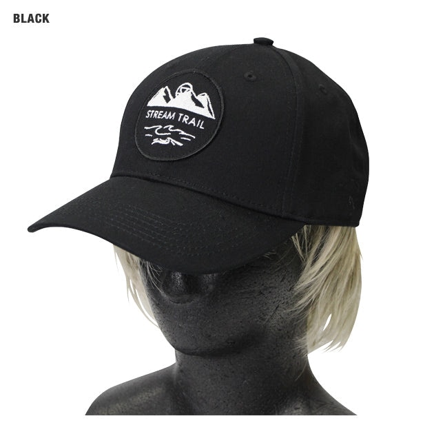 [�}���C]BASEBALL CAP COTTON S&T (�x�[�X�{�[���L���b�v �R�b�g��)/�X�g���[���g���C���iSTREAM TRAIL�j BLACK
