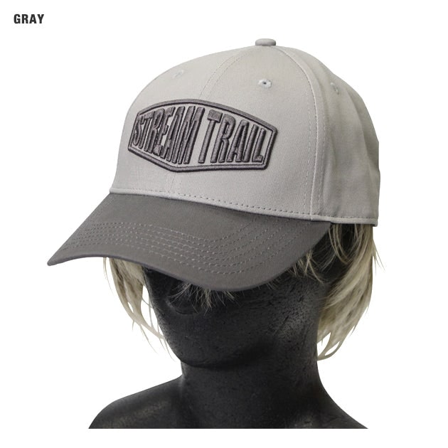 [�}���C]BASEBALL CAP COTTON HD (�x�[�X�{�[���L���b�v �R�b�g��)/�X�g���[���g���C���iSTREAM TRAIL�j GRAY