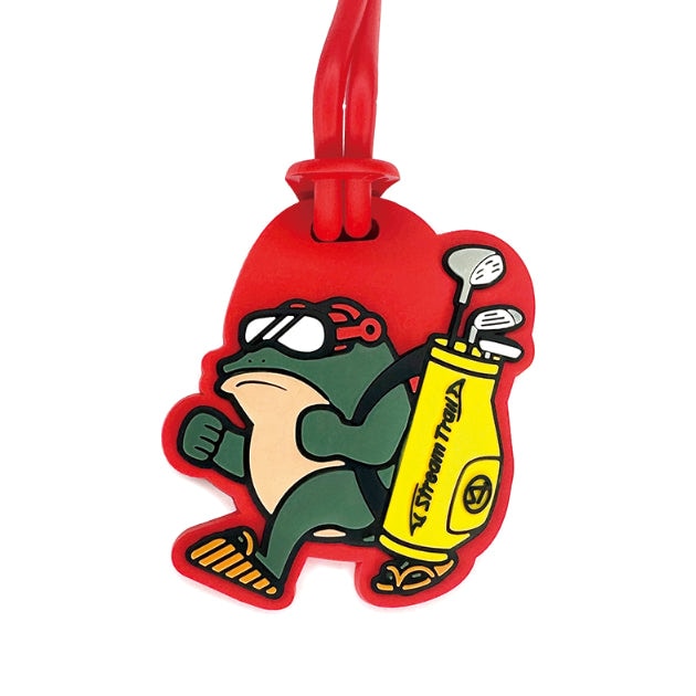 [�}���C]NAME TAG DAVE GOLF�i�l�[���^�O �f�C�u �S���t�j/�X�g���[���g���C���iSTREAM TRAIL�j Red