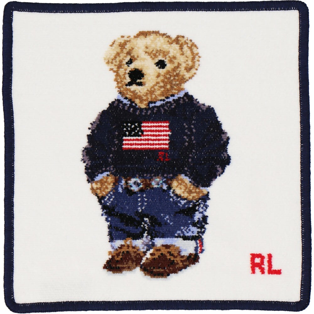 シェニール織ハンカチ【POLO RALPH LAUREN（ポロ ラルフ ローレン
