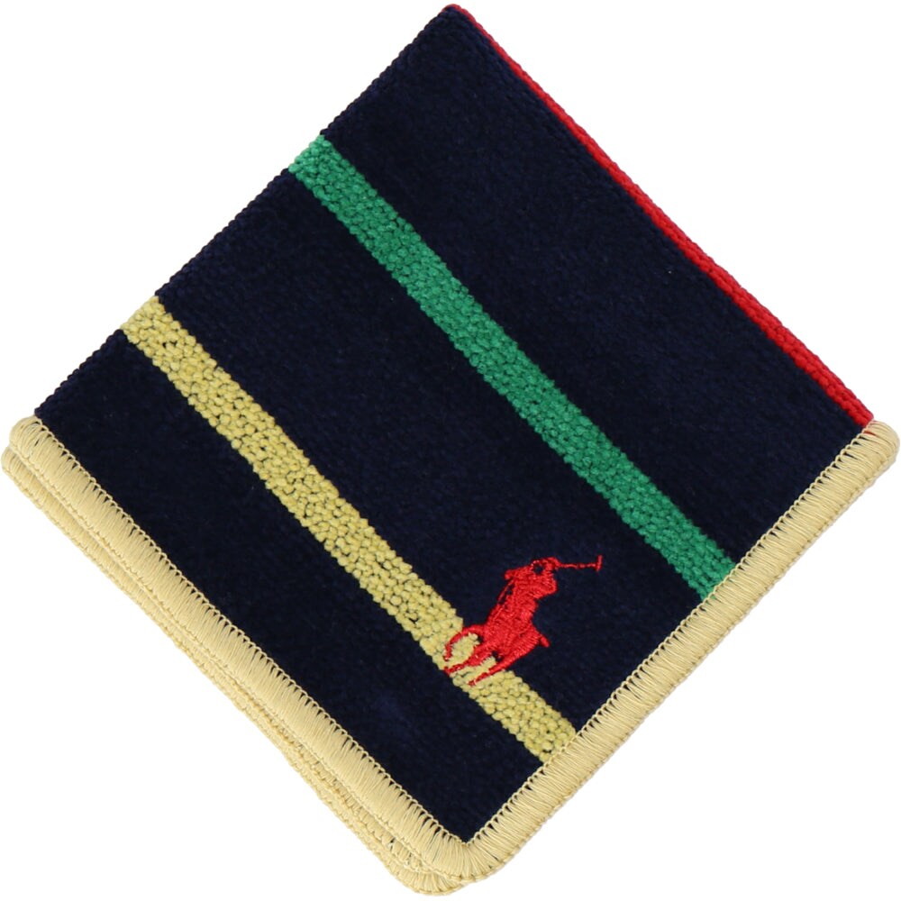 正規品POLO RALPH LAUREN シェニール織ハンカチ☆２点セット☆新品 シェニール織ハンカチ【POLO RALPH LAUREN（ポロ ラルフ ローレン