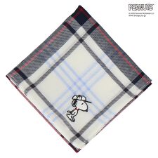 スヌーピー 先染めハンカチ【PEANUTS（ピーナッツ）】