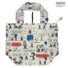 スヌーピー 折りたたみバッグ【PEANUTS（ピーナッツ）】