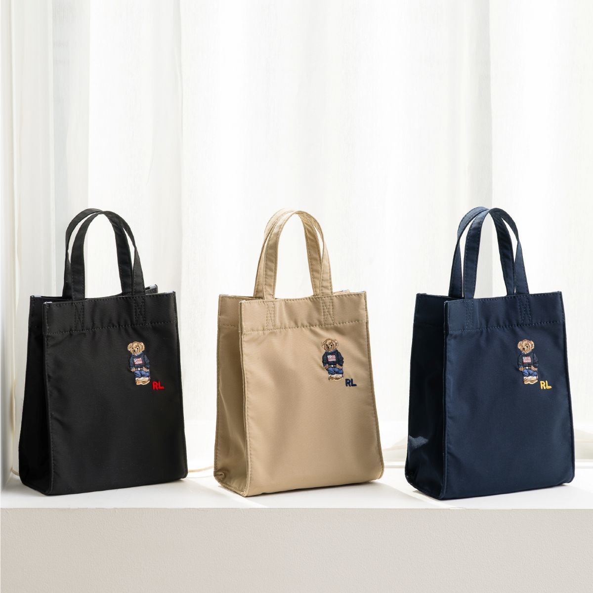 ショルダー付エコバッグ【POLO RALPH LAUREN（ポロ ラルフ ローレン