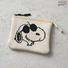 スヌーピー ニットポーチ【PEANUTS（ピーナッツ）】