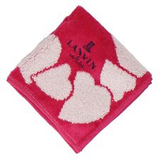 ミニサイズ タオルハンカチ【LANVIN en Bleu(ランバンオンブルー)】