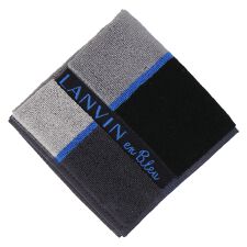 タオルハンカチ【LANVIN en Bleu(ランバンオンブルー)】