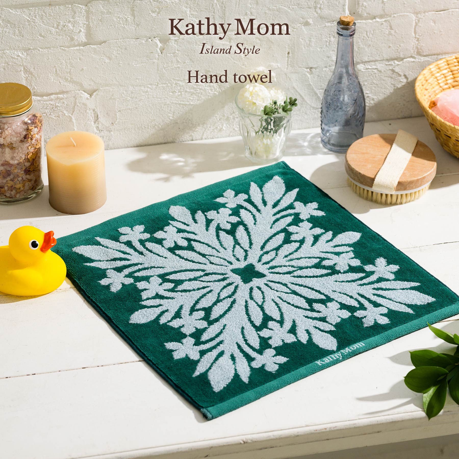 [�}���C]�n���h�^�I�� ���A�j�V���[ �Y�yKathy Mam Island Style�z/�L���V�[�}�� �A�C�����h�X�^�C���iKathy Mam Island Style�j �z���C�g�W���W���[�O���[��