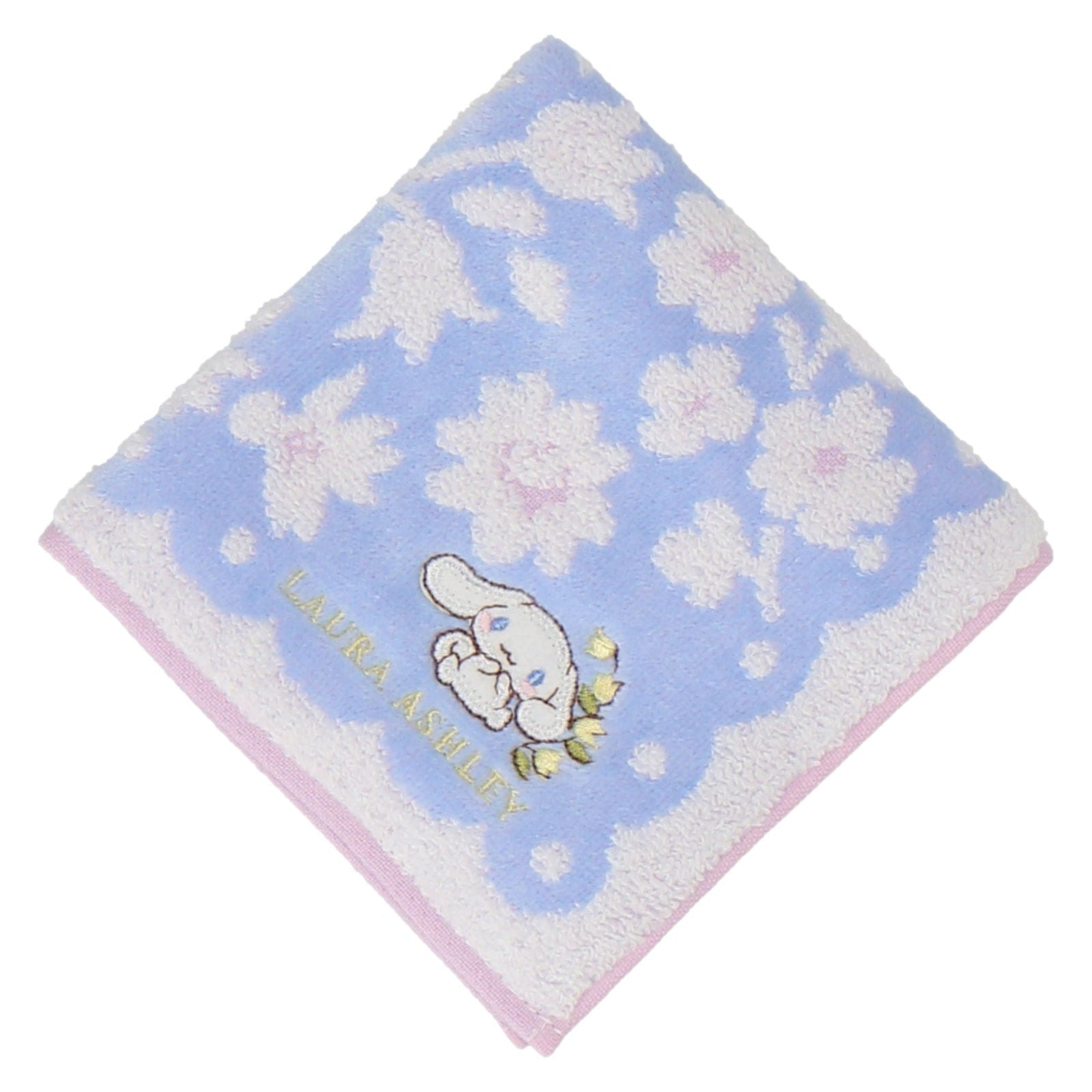 シナモンロール タオルハンカチ【Laura Ashley×Sanrio characters