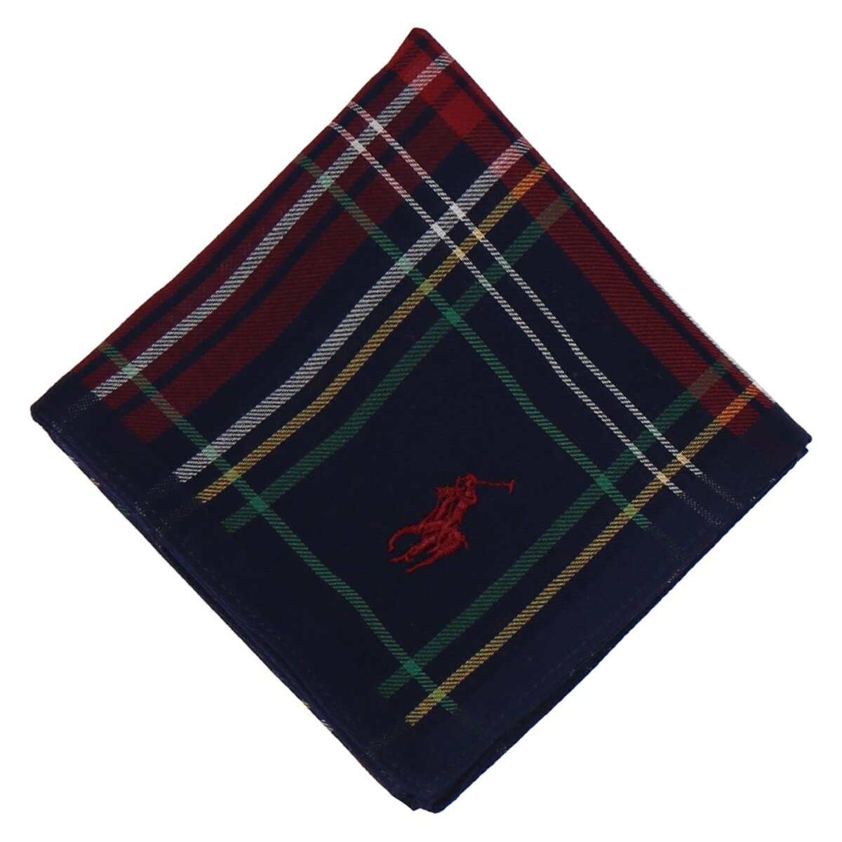 メンズ 先染ハンカチ【POLO RALPH LAUREN（ポロ ラルフ ローレン