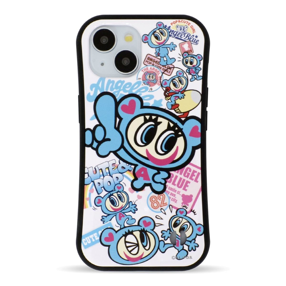 iPhone15/14/13】 ANGEL BLUE [耐衝撃ケース] | エンジェルブルー