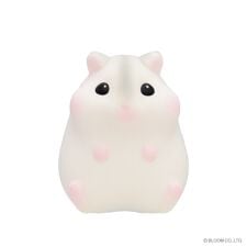 モッシュ スクイシー(MOOOSH SQUISHY)のコロコロふんわりハムスター_パールホワイト