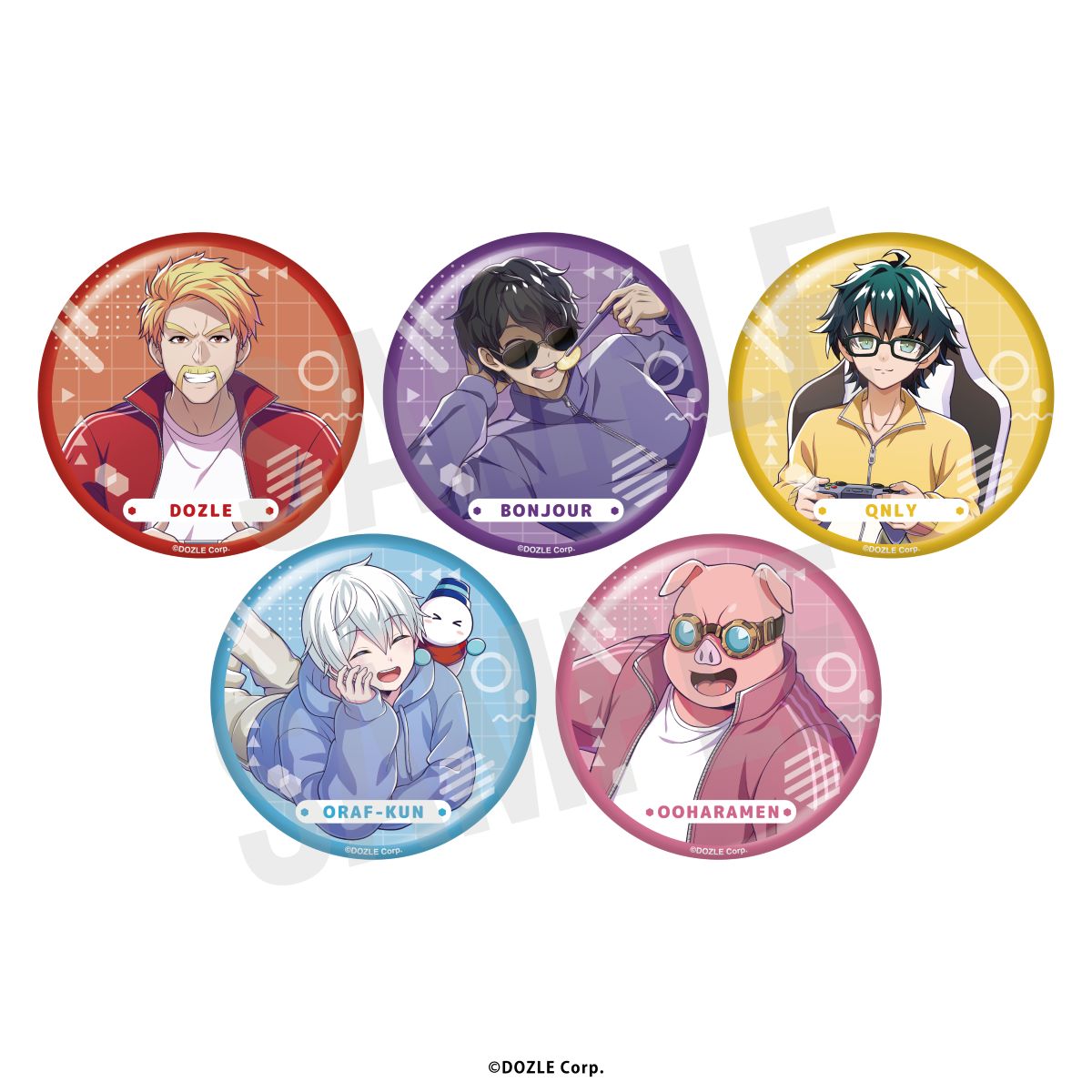 トラブル・マギア】缶バッジ-特装版ver-(ランダム全5種